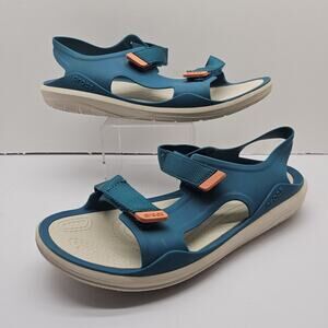 Crocs Swiftwater Expedition Sandal Adjustable Beach Juniper / Stucco Size 11